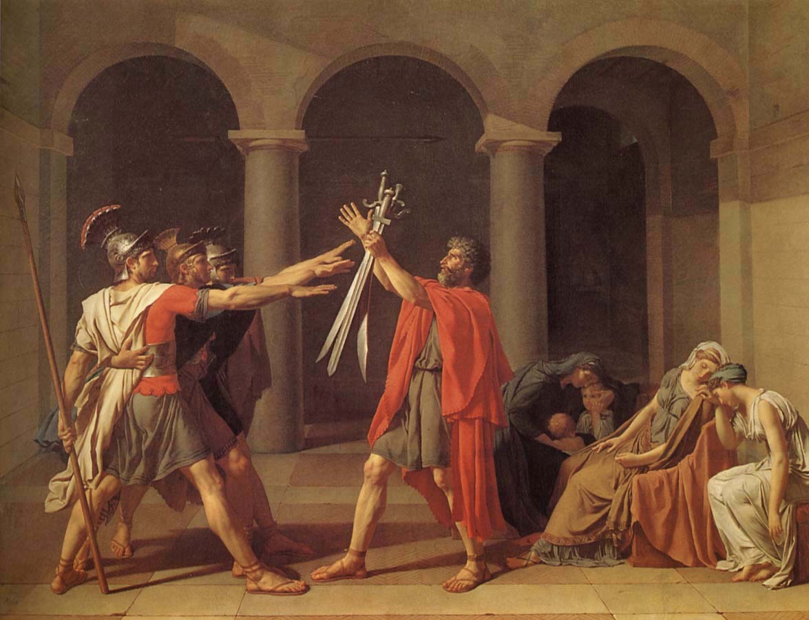 Jacques-Louis David Oath of the Horatii